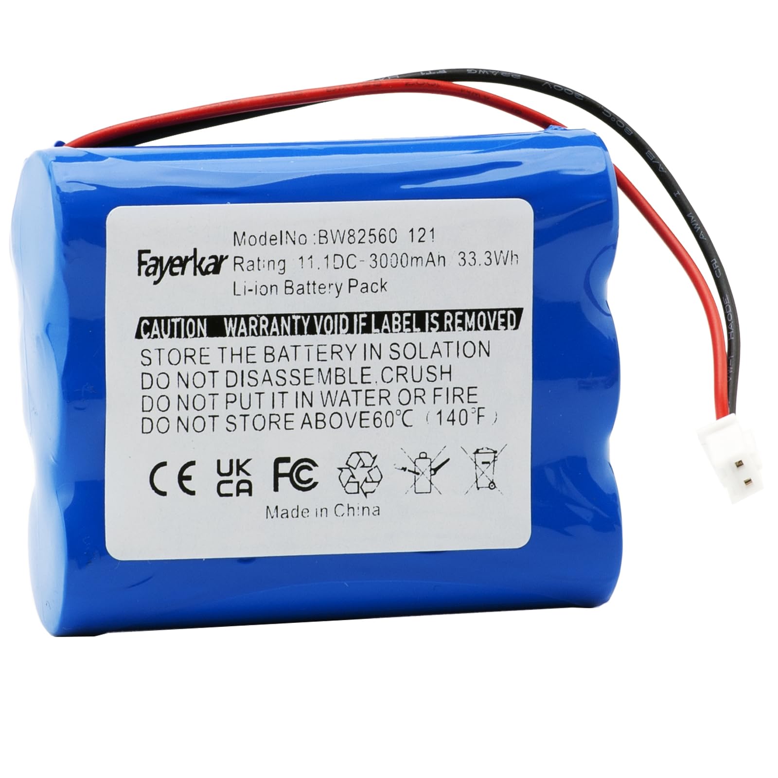 Ersatzakku für Altec Lansing Akku für Lautsprecher 3000 mAh 11.1 V Li-Ion