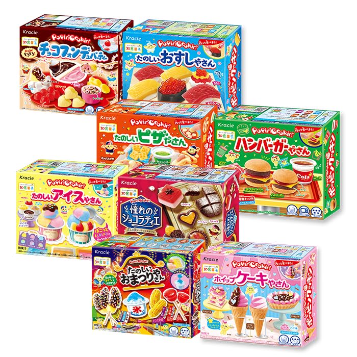 ほっしー出品 Amazon.co.jp: クラシエ ポッピンクッキン 8種 詰め合わせ 各1個