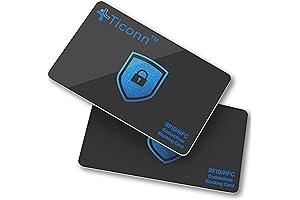 Premium TICONN RFID Protection Card Case 2 Pack