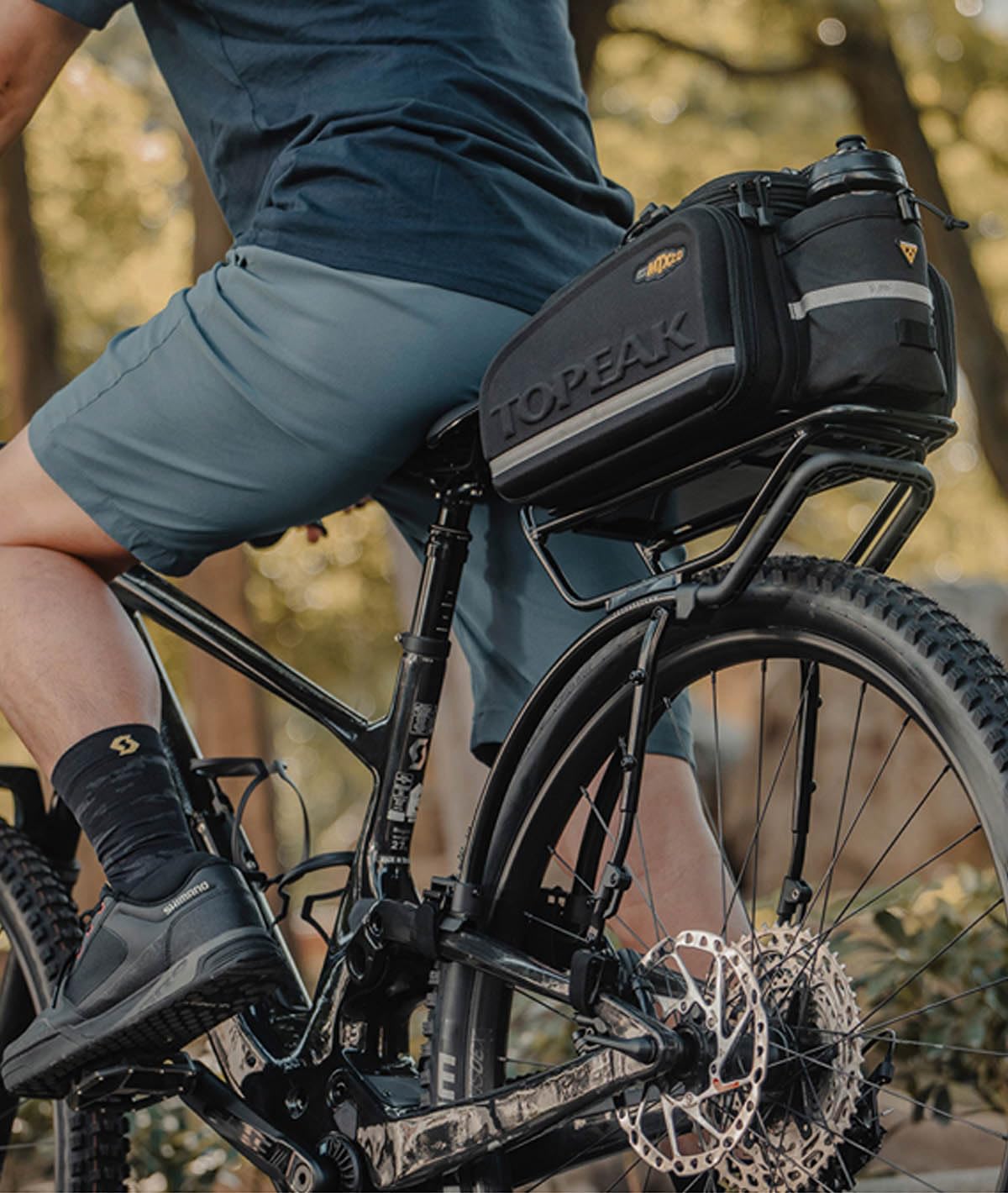 Topeak Tetrapack M2 Hd Pannier Rack One Size