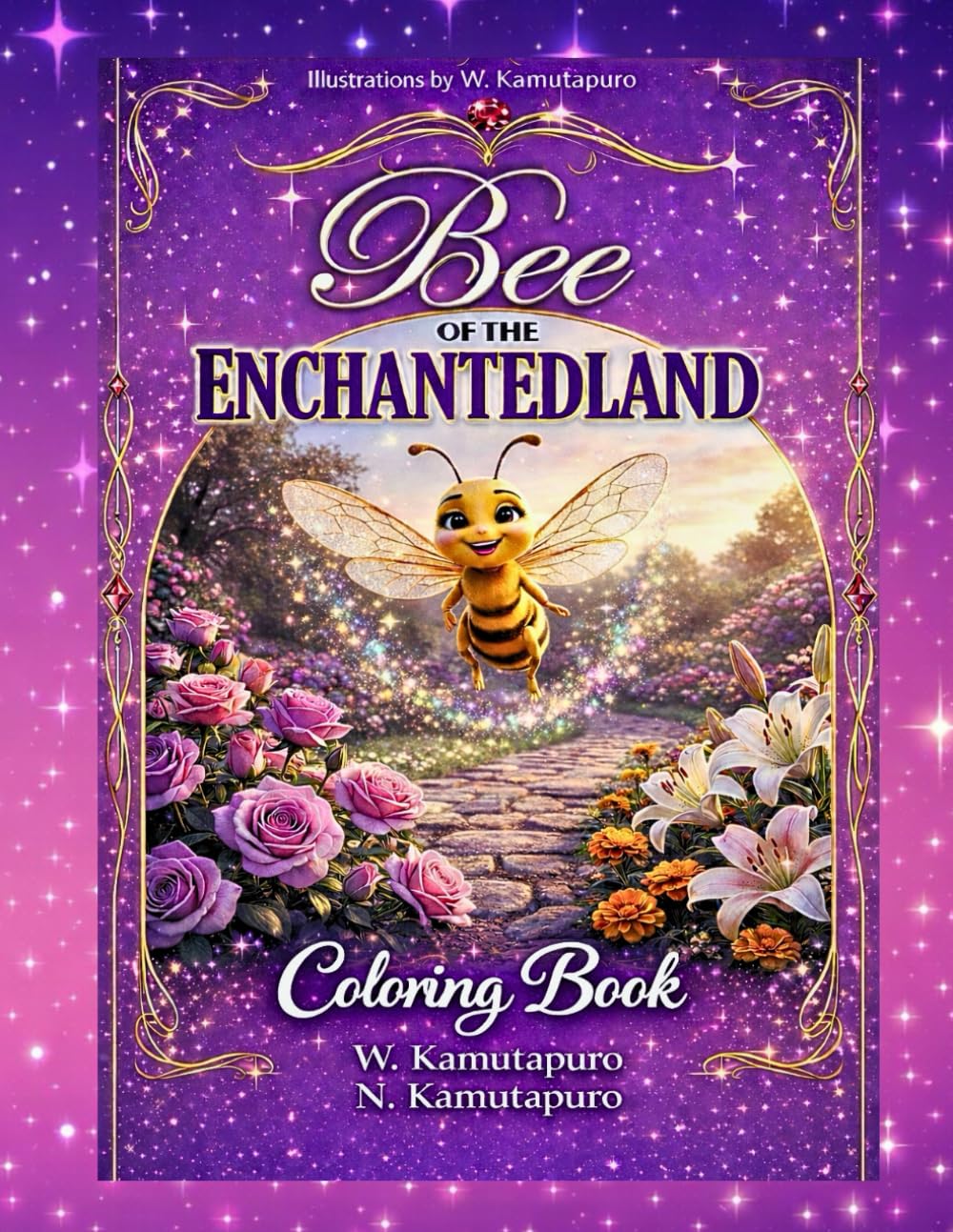 Bee of the Enchantedland: Fairy Tale Coloring Book