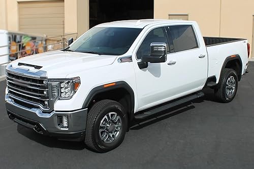 Miniatura 5 de Raptor Series Estribos escalones de 5 pulgadas de aluminio negro para F-250/F-350 Super Duty SuperCab 1999-2016