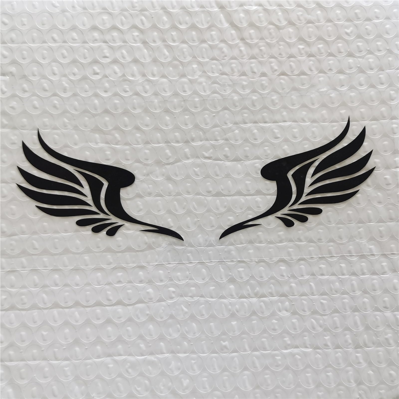 HAfgDJ Motorcycle Stickers Wing Pattern Tank Waterproof Reflective Helmet Decal