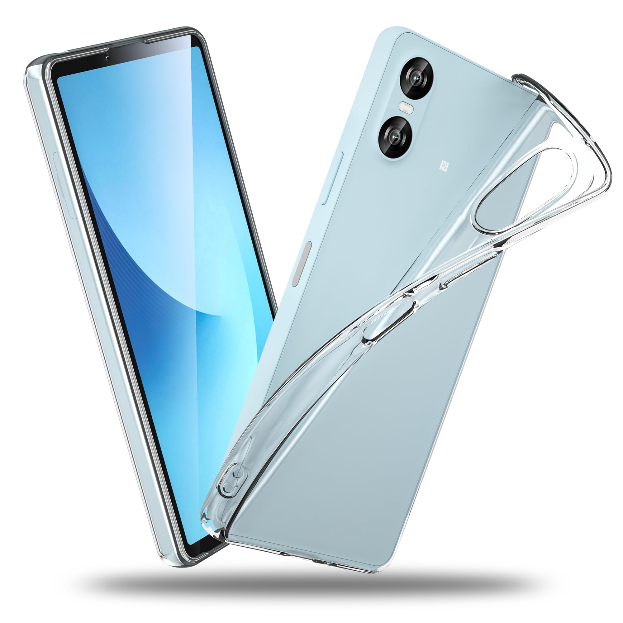 Amazon.co.jp: Xperia 10 VI 用 ケース クリア 薄型 SO-52E カバー