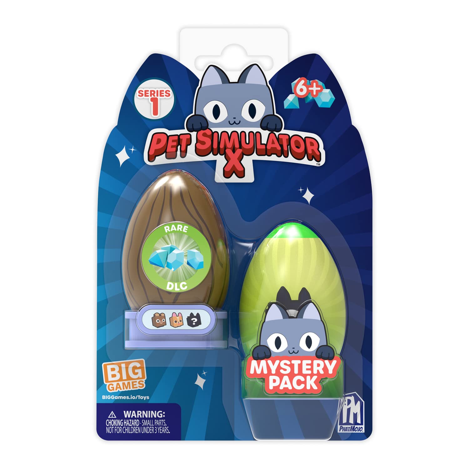 Amazon Com Pet Simulator X Mystery Pet Minifigures 2 Pack Two Mystery Eggs Pet Figures Series 1 Includes Dlc Toys Games Amazon Com Pet Simulator X Mystery Pet Minifigures 2 Pack Two Mystery Eggs Pet Figures Series 1 Includes Dlc Toys Games