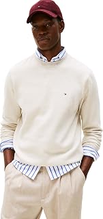 Uomo Felpa Seasonal Fleece con Scollo Rotondo