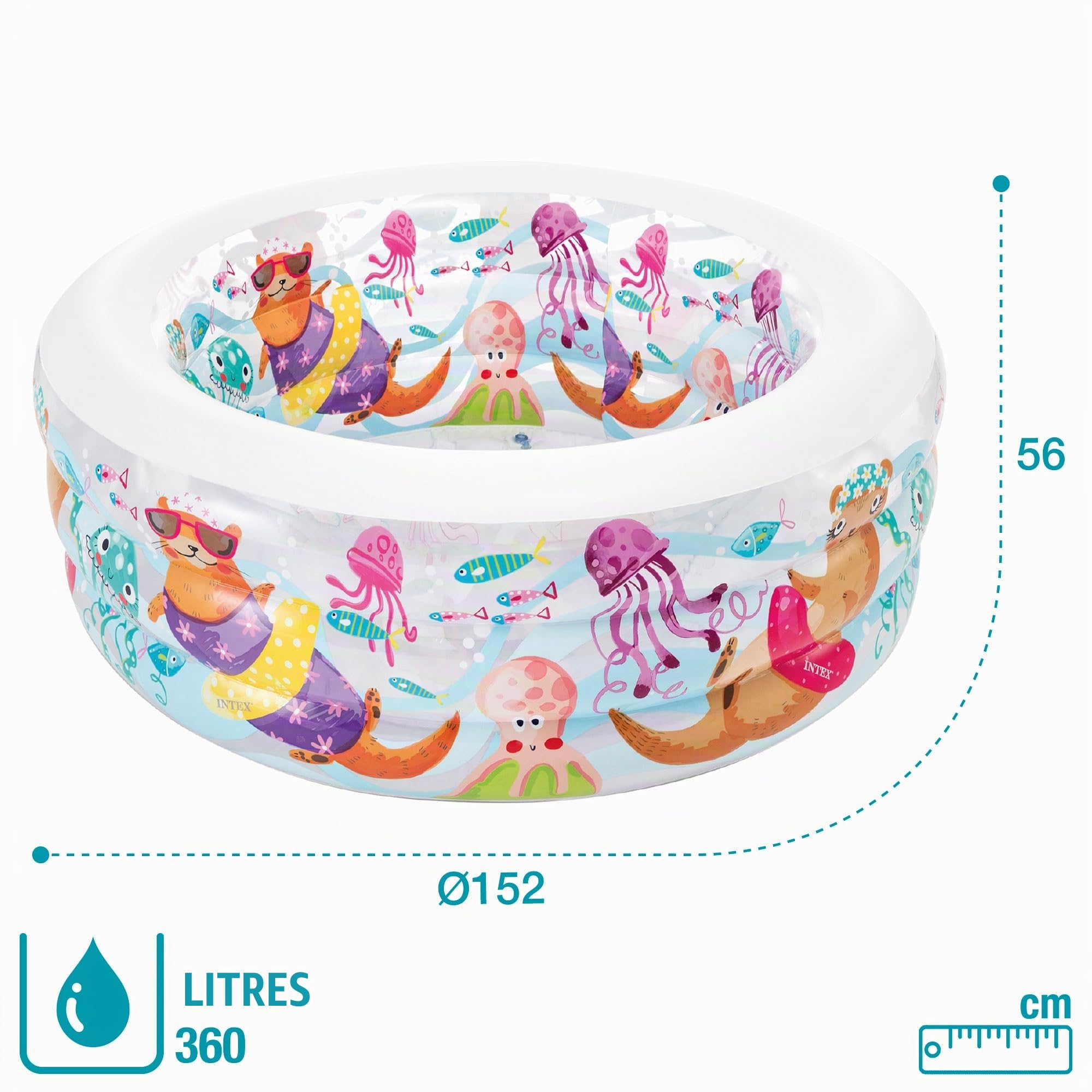 Intex piscinette Aquarium Gonflable