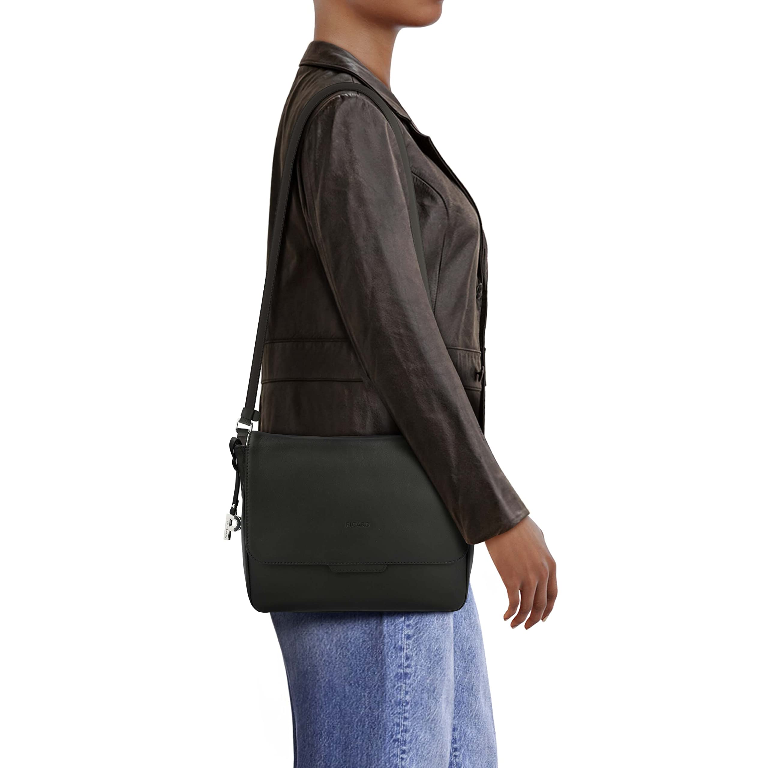 Picard Damen Shopper TIMELESS aus Echtleder Mittel | mit Reißverschluss | Shopper | Alltag