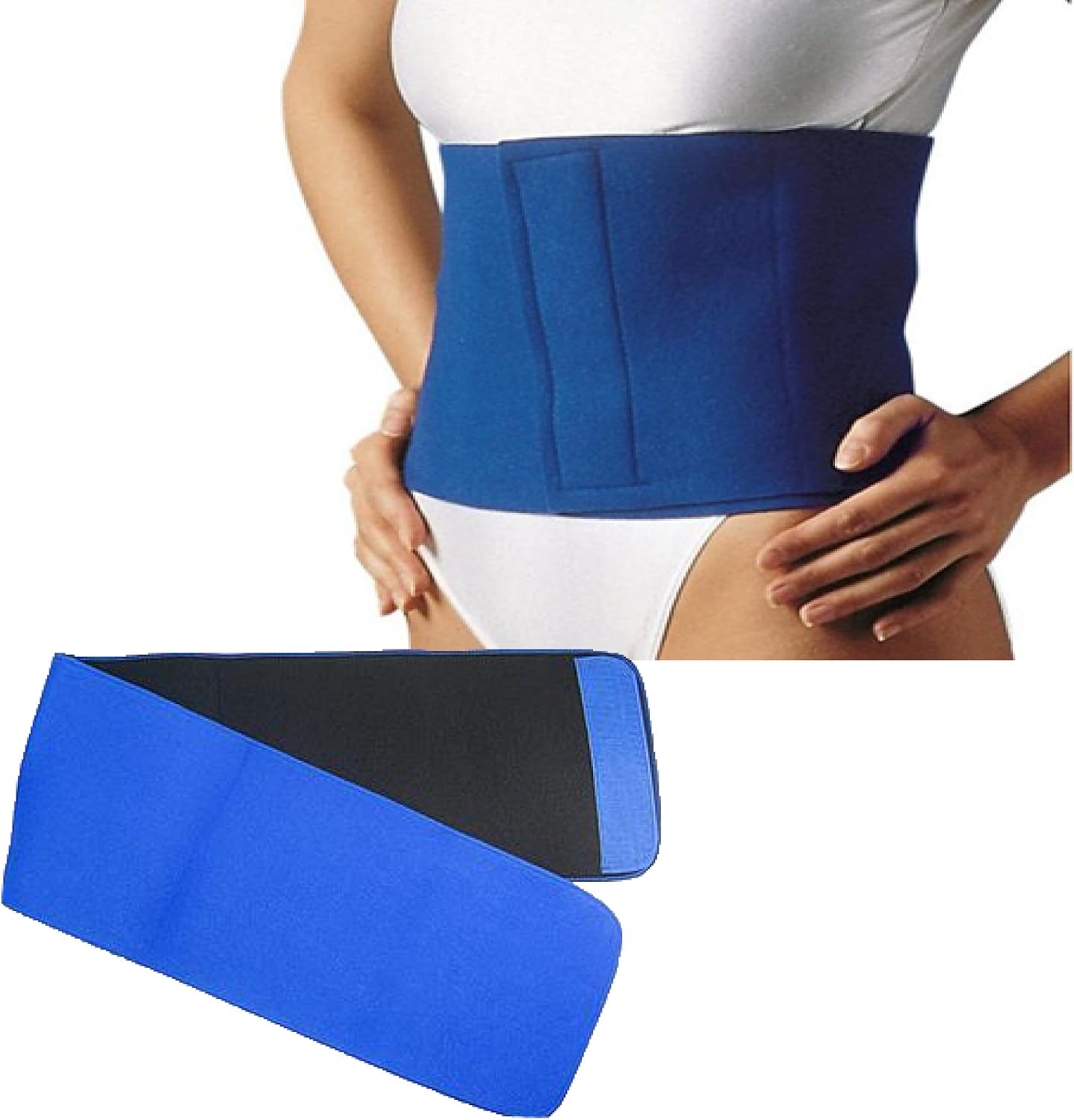 Fascia Modellante Vita Donna: Corsetto Riduttore Addome Con 7 Stecche In Acciaio, Nero, M