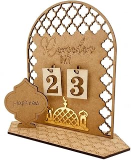 2023 Ramadan Advent Calendar, Ramadan Decor Countdown To Eid Advent Decoration, Enhance The Festive Atmosphere,Palace