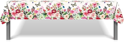 Miniatura 245 de CC HOME 1 pieza de mantel de plástico para fiesta de los 90 de 54 x 87 pulgadas de largo, mantel vintage retro de los 90 de hip hop, tema de 1990