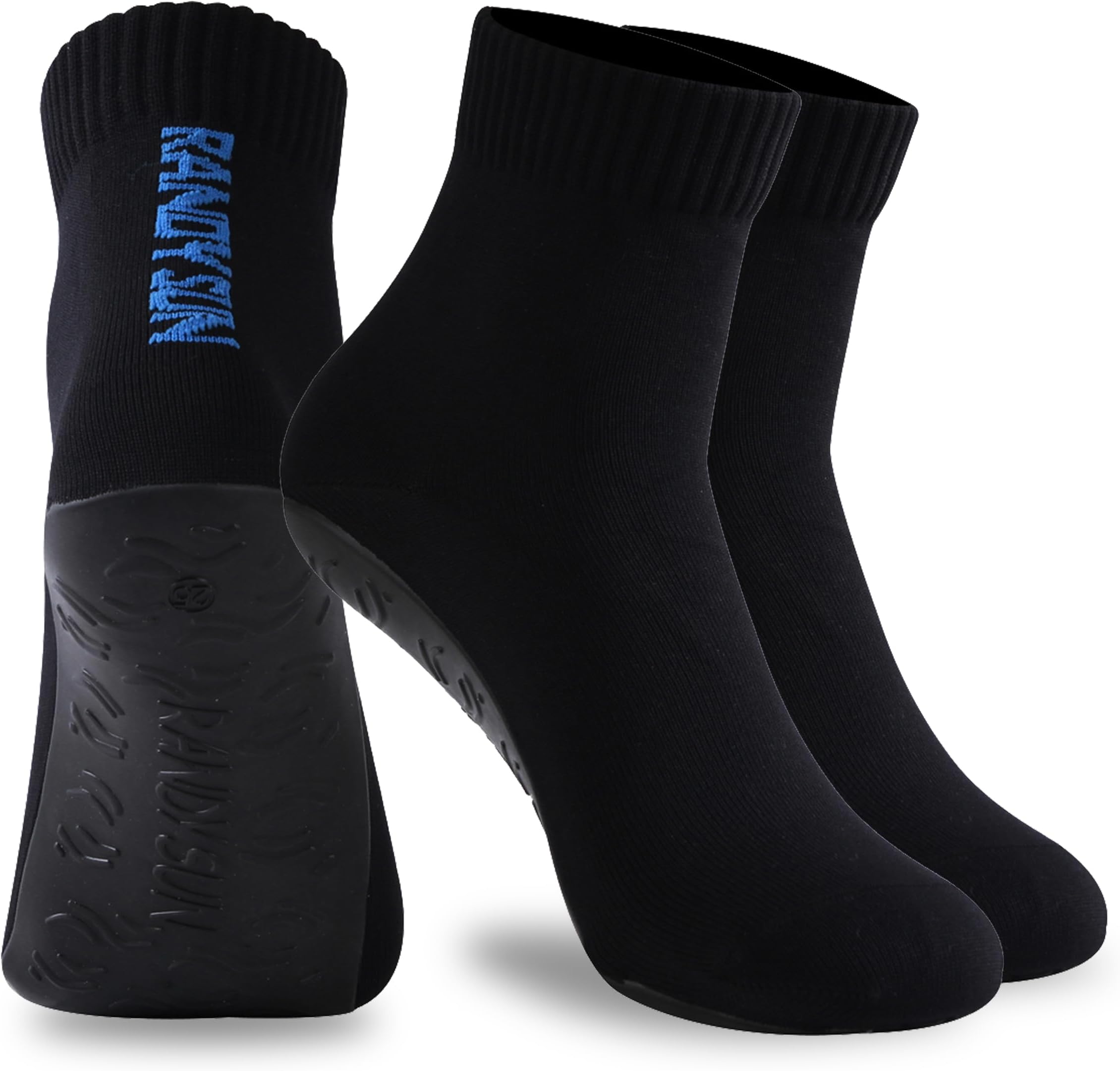 RANDY SUN Barefoot Quick-Dry Sand Beach Socks, Breathable Seamless Yoga Sock With TPE Sole