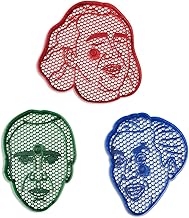 Cookera Nicolas Cage Funny Cookie Cutter Set Cookie Cutters For Butter Christmas X-mas Cookies And Gingerbread (Pack Of 3)