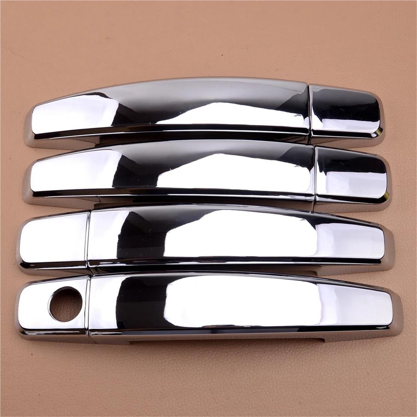 YSDSLS Sleek Door Handle 1 Set Car Exterior Door Handle Cover Trim for Vauxhall for Antara 2006-2017 for Corsa 2006-2014 for Insignia