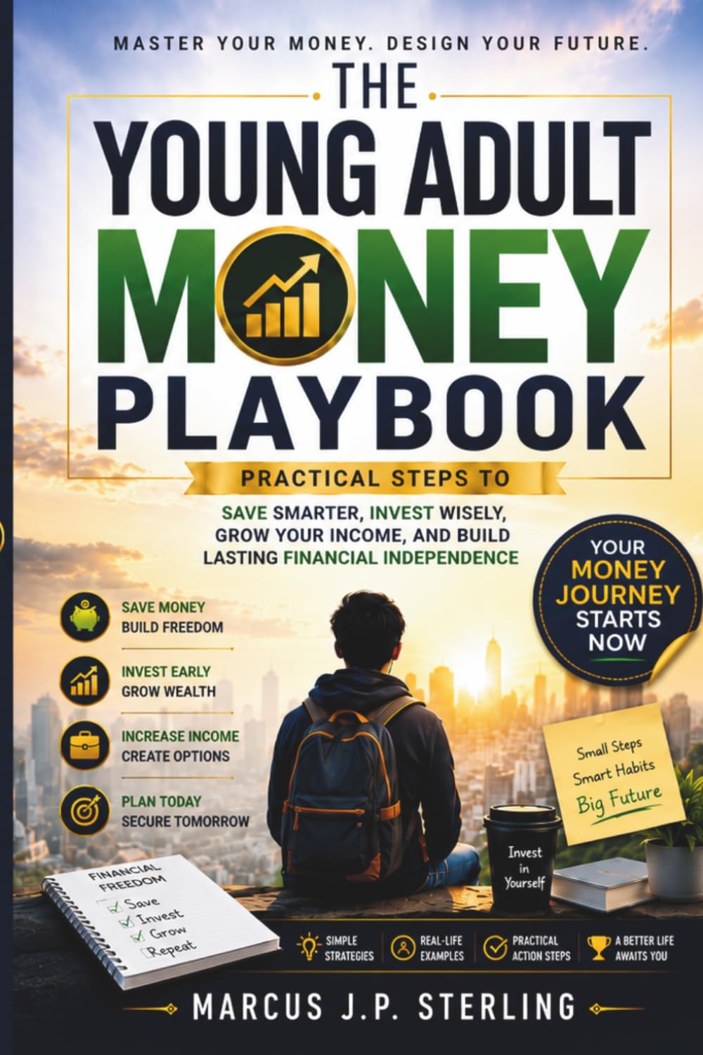 The Young Adult Money Playbook: Practical Steps to Save Smarter, Invest Wisely, Grow Your Income, and Build Lasting Financial Independence