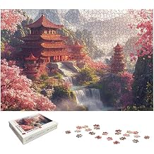 Landscape Puzzle 5000 Pieces, Fantasy Puzzles for Adults 5000 Pieces, Wooden Puzzle for Adults, Jigsaw Puzzles with Exquisite Packaging Box, Challenging Game for Families, Gifts for Women/Men,5611