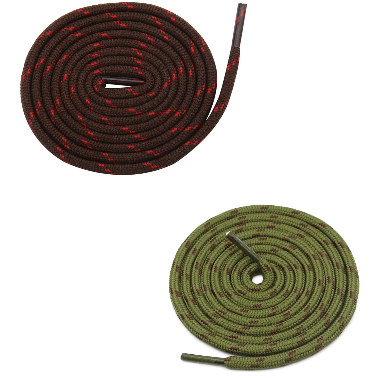GRAH SANGRAH® (2 Pair (1 Pair Per Single Color) Unisex Shoelaces for GYM, Sport, Running, Casual Shoes (120 cm, Brown-Army Green) (B0BZZ22QRD) Amazon Price History, Amazon Price Tracker