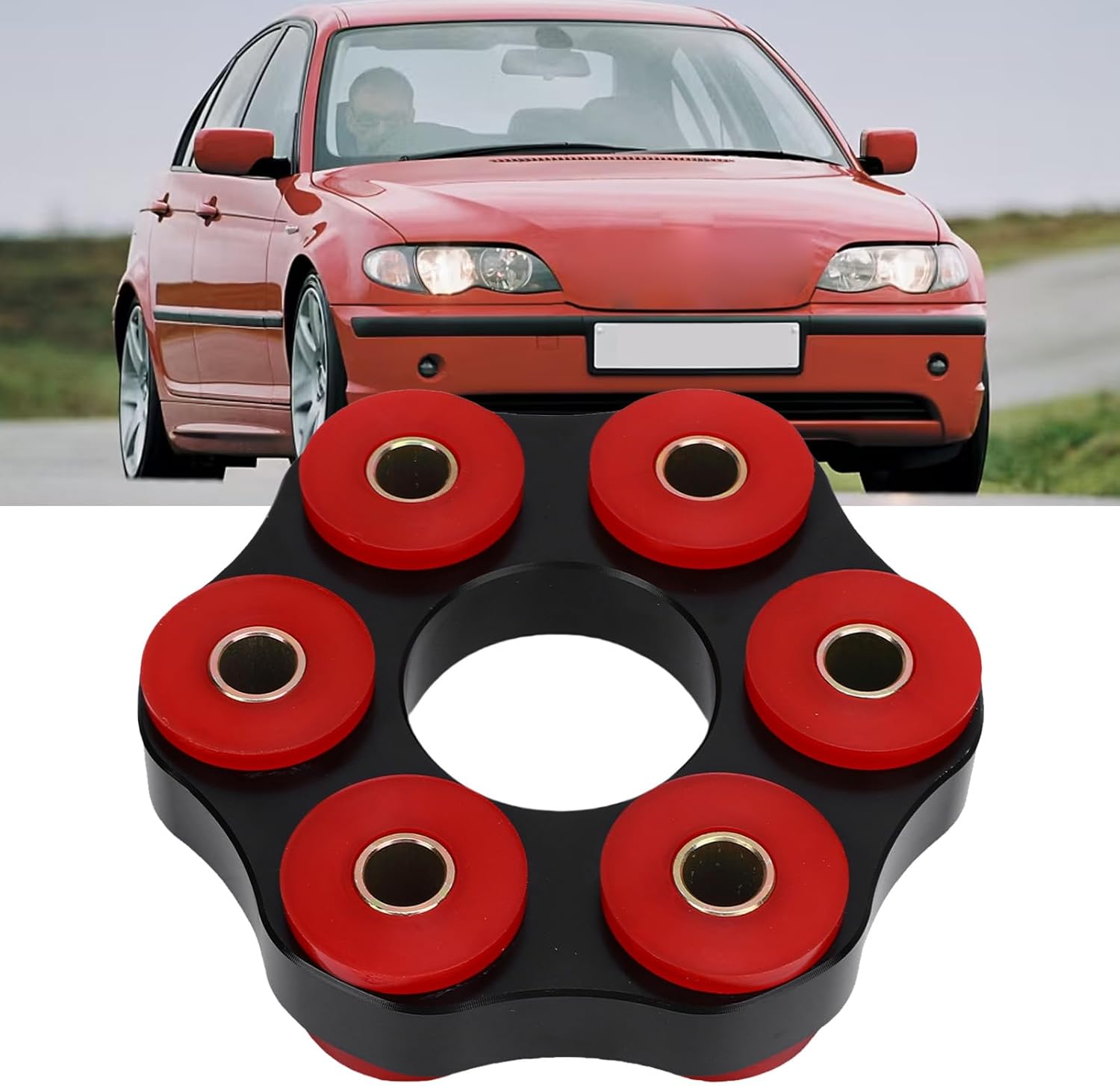 Drive Shaft Flex Disc Driveshaft Flex Joint Disc 26117511454 12mm Polyurethane Replacement for E46 M3 E36 M3 E30
