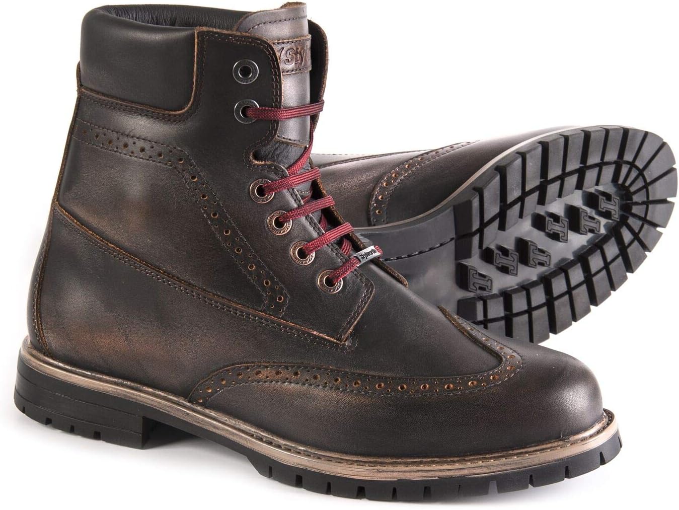 Stylmartin Men's Wave Café Racer Boots(Brown, Size 39)