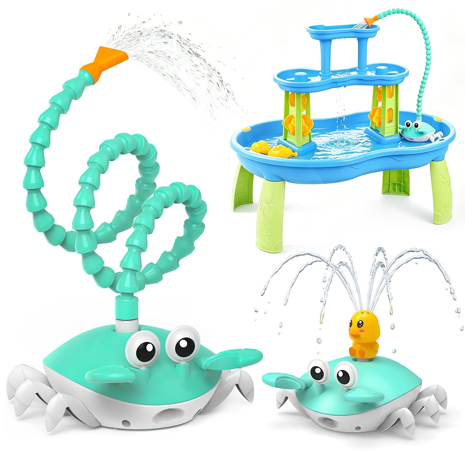 Amazon.com : Water Table Pump, 5400mAh Rechargeable Crab Water