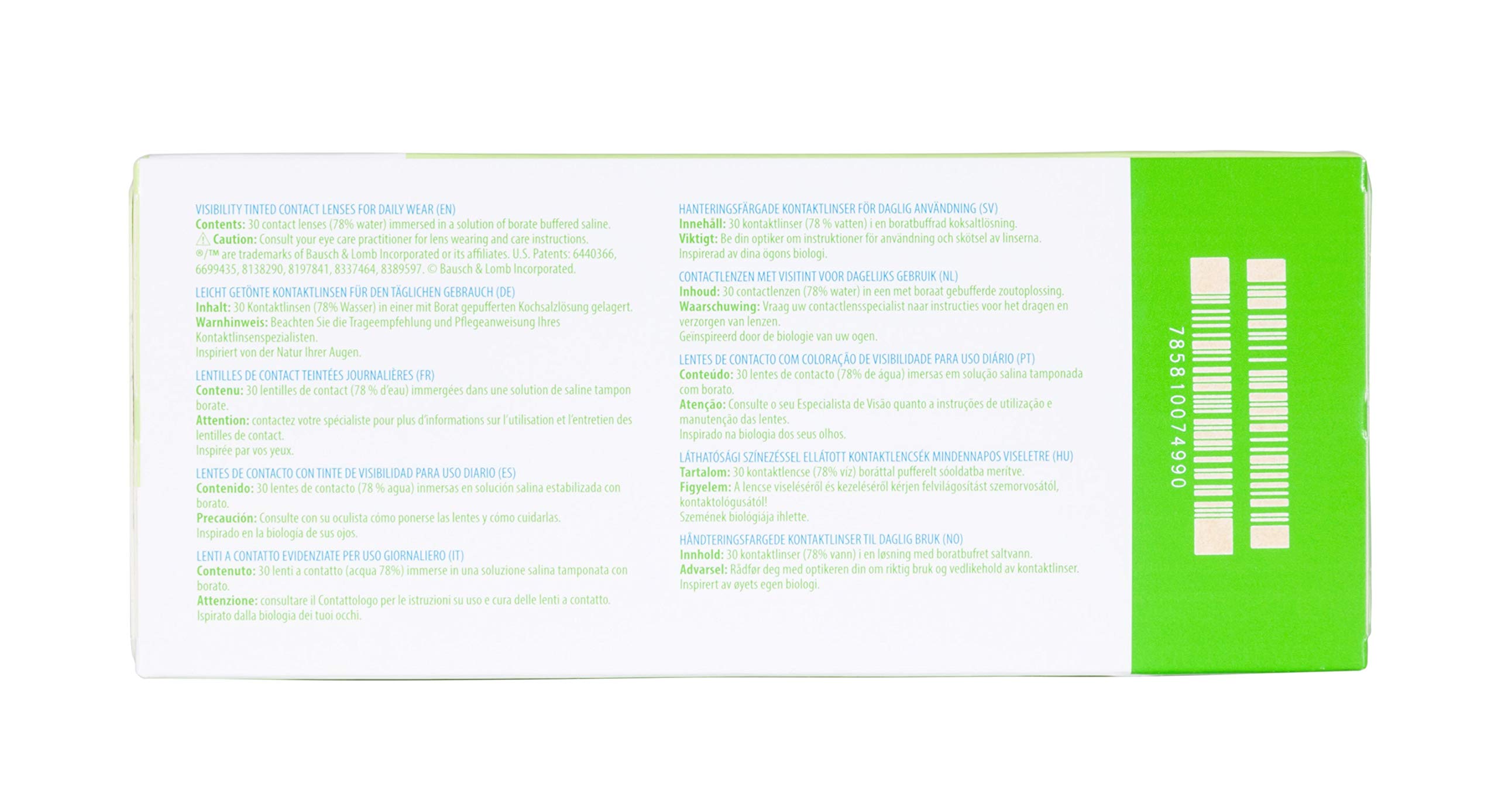 Biotrue ONEday for Presbyopia Tageslinsen, 30 Stück, Add High, +00,00 Dpt,