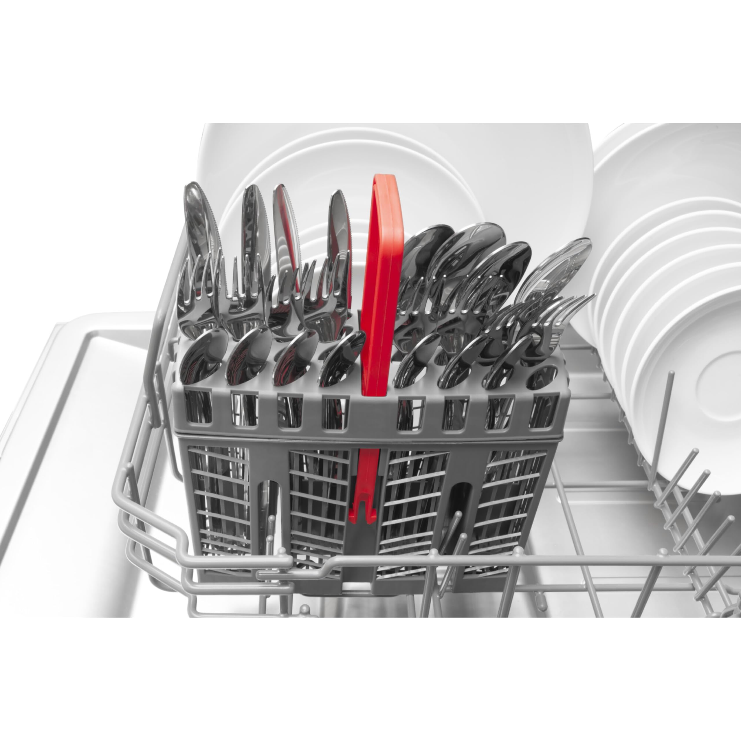 Amica Einbau Geschirrspüler 45 cm 10 Maßgedecke OpenDry EGSPV 586 901 | 6 Programme, SmartTray 1/2 Besteckschublade, Add+ Nachlegefunktion, AquaStopp, BlueDot+, Höhenverstellbarer Oberkorb