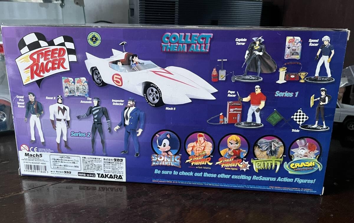 マッハ号SPEEDRACER MACH 5 PLAY SET 1999 Speed Racer Mach 5 プレイ