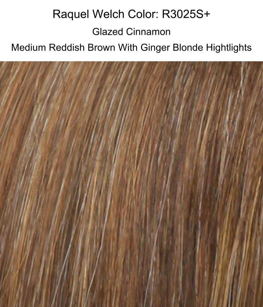 Bundle - 5 items: Cinch by Raquel Welch Wig, 15 Page Christy's Wigs Q & A Booklet, Wig Shampoo, Wig Cap & Wide Tooth Comb (Color Selected: R3025+)
