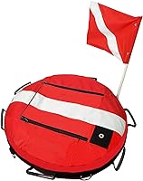 Vista 8 de Luwint Hi-Vi - Boya inflable de buceo y boya de marcador de superficie de 5 pies
