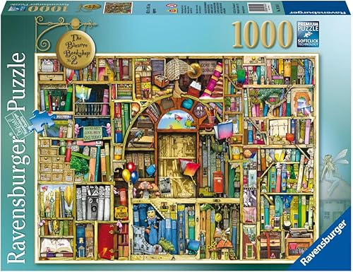 Miniatura 2 de 2rompecabezas Ravensburger Bizarre Bookshop 1000 piezas