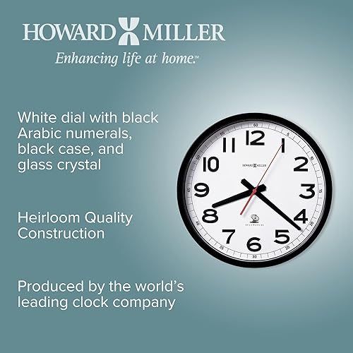 Miniatura 3 de Howard Miller 625  205 accuwave II Reloj de pared