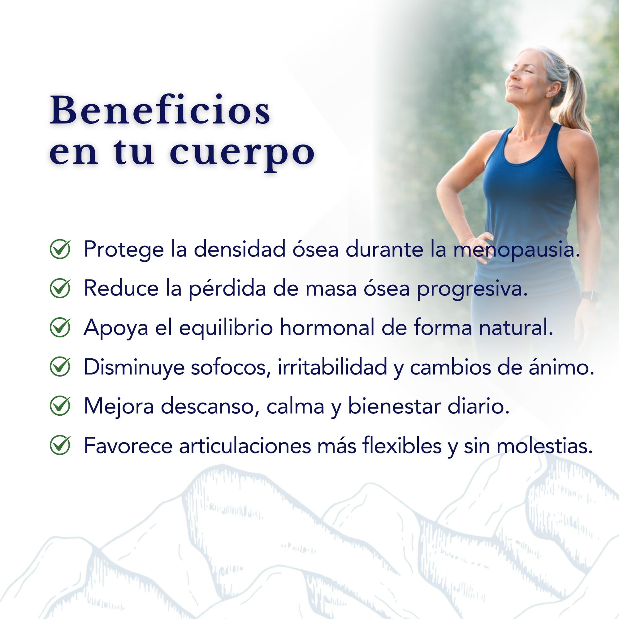 Complejo Menopausia con Colágeno Marino, Magnesio Quelado, Omega 3 y Vitamina D3 4000 + K2 – Equilibrio Hormonal y Salud Ósea – 140 Cápsulas | 28 Días