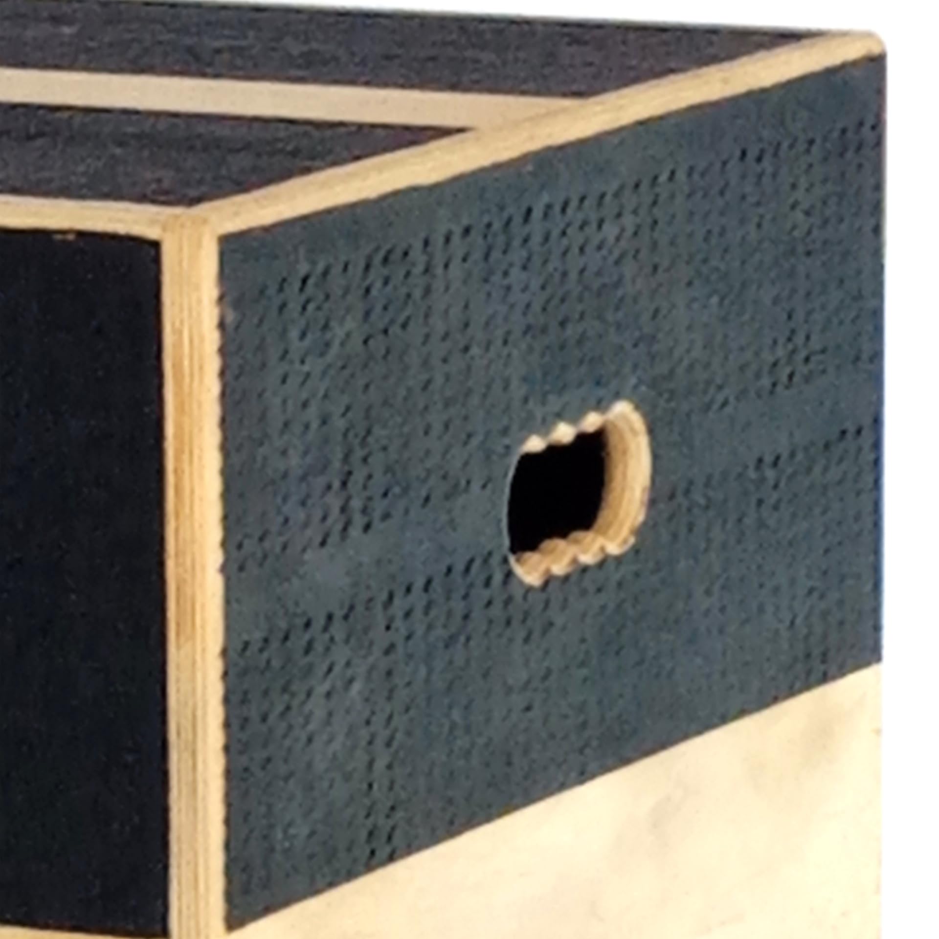 BeckerTechnik Master Box Anti-Slip M 40x50x60 cm, vollständig aufgebaut und verleimt, gerundete Kanten, rutschfeste Flächen und Gumminoppen auf je 3 Seiten, bis 350 kg belastbar