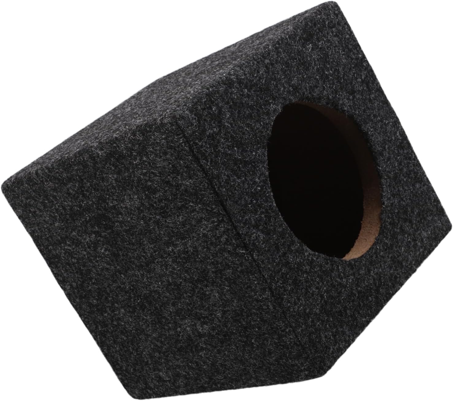 Wooden Speaker Box 5 Inch Square Enclosure for Car Audio