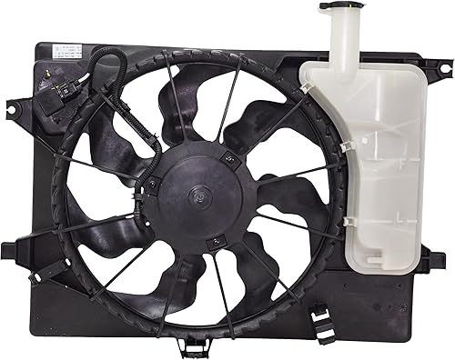 Garage-Pro Conjunto de ventilador de refrigeración para HYUNDAI ELANTRA 2011-2013ELANTRA GT 2013-2015 FORTEFORTE5FORTE KOUP 2014 ventilador