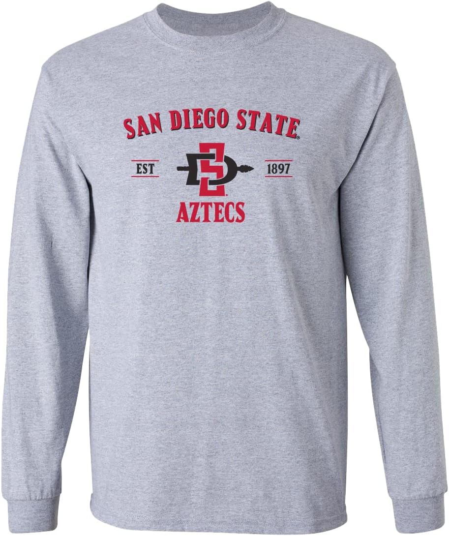 CornBorn San Diego State Aztecs Long Sleeve Shirt | Unisex | Choose Your Design