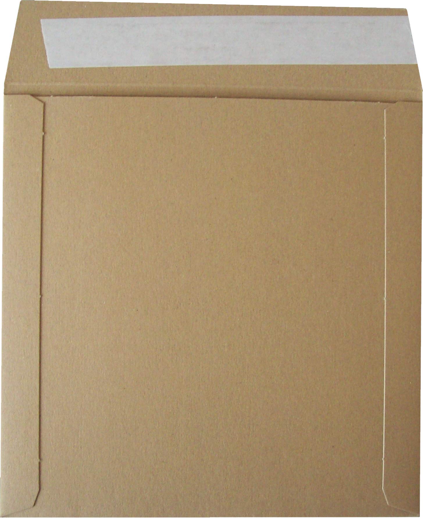 150 Strong 7" / 45RPM Record Vinyl Peel and Seal Brown Board MAILERS ENVELOPES Including Fragile Labels/Stickers - 625 Micron Cardboard SELF Seal Packaging MAILING Postal Postage Packets