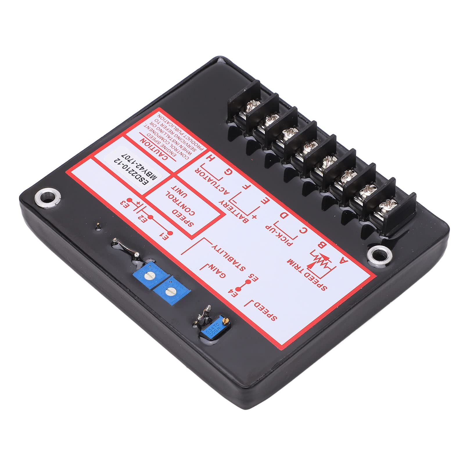 ESD2210 12 Panel de Control de Generador del Controlador de Velocidad del Genset Electrónico