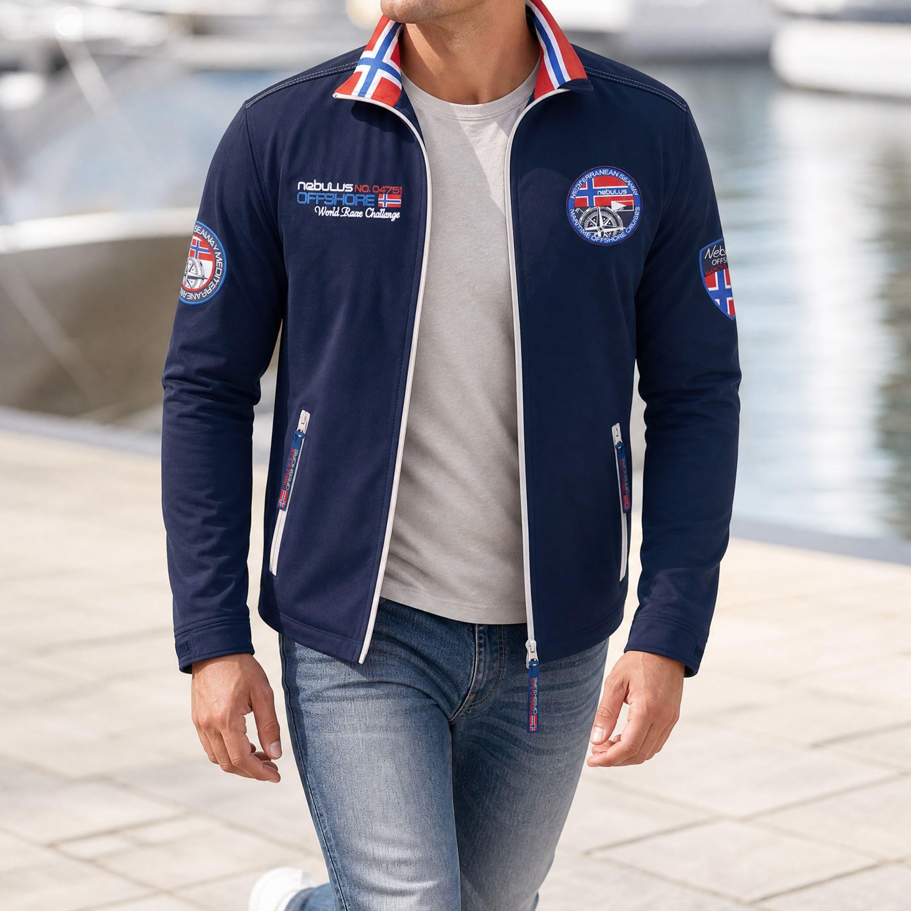 Nebulus Offshore Veste soft shell Homme