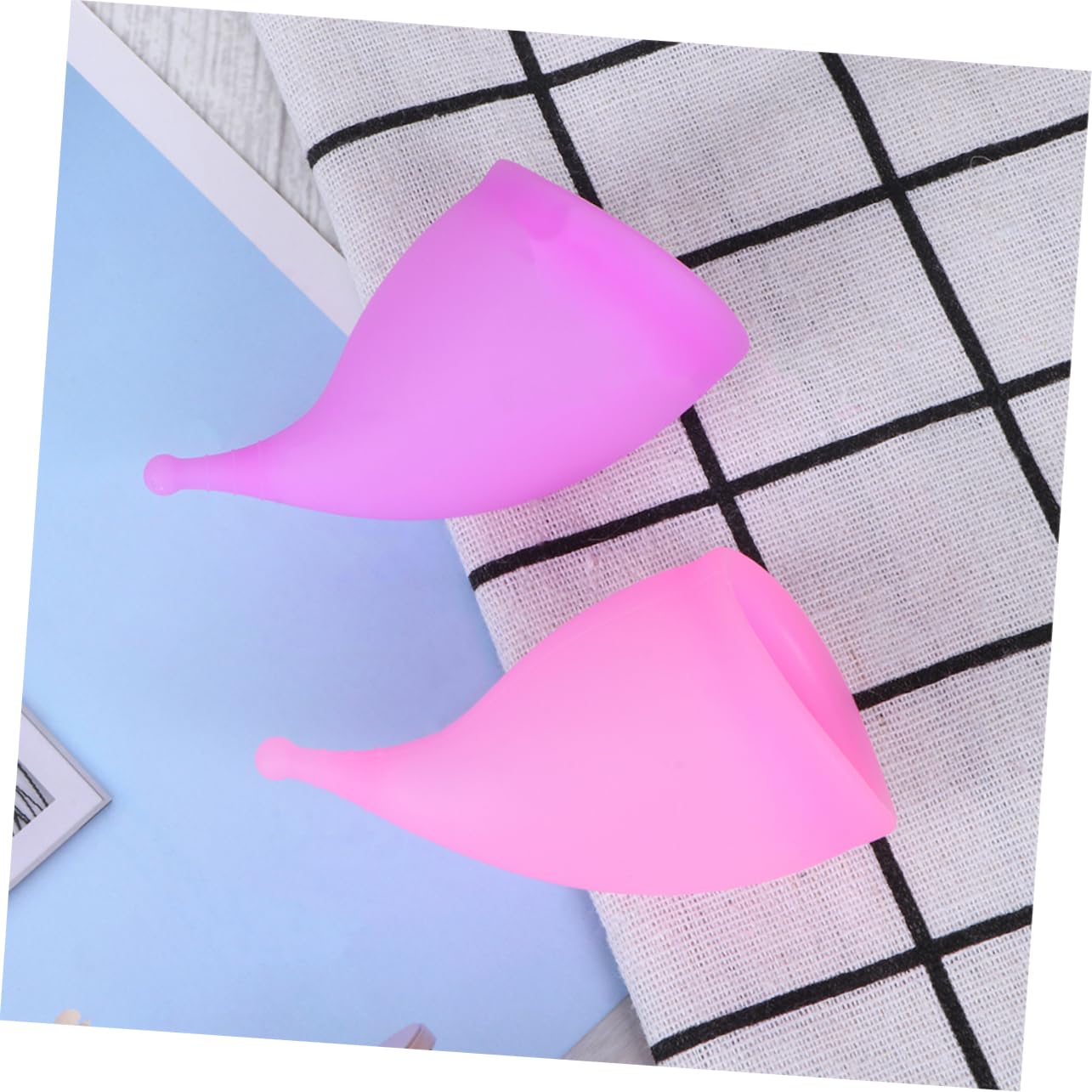 FOMIYES 18 Pollici per il periodo mestruale coppa femminile coppette mestruali viola vocich tazza del periodo di igiene mediche in silicone Gel di silice