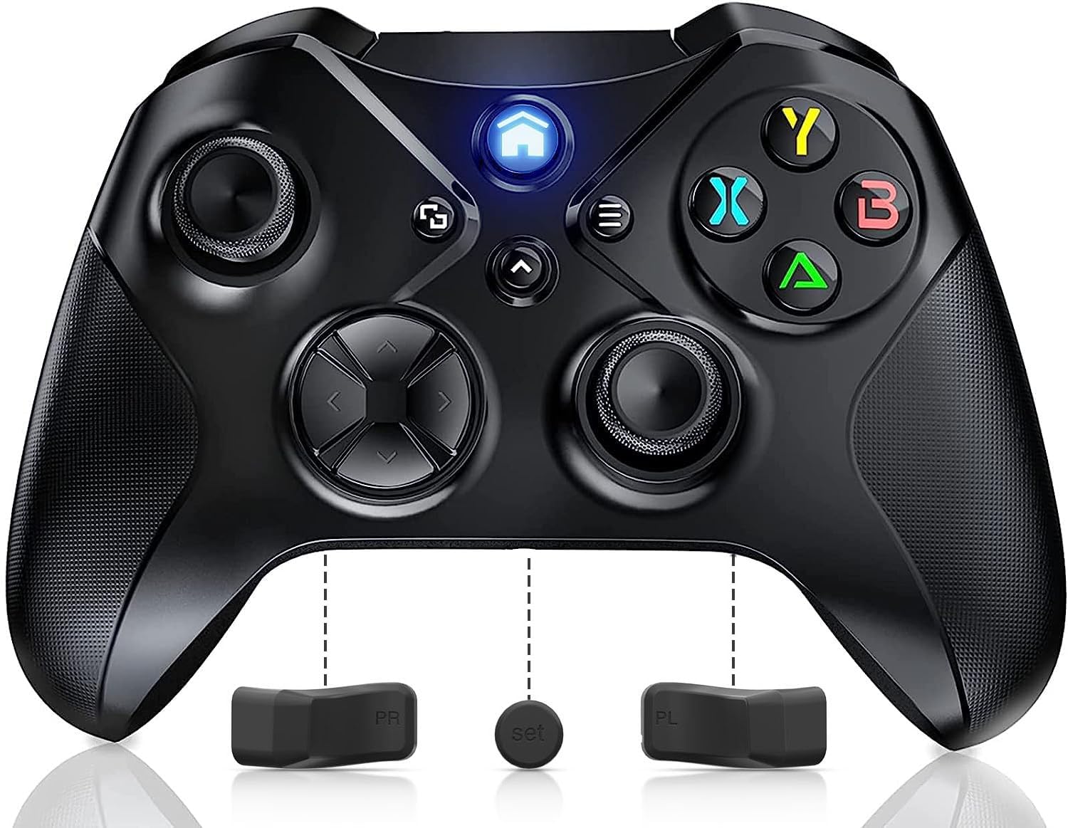 Bonacell Wireless Controller Kompatibel für Switch/OLED/Lite, [Need to Upgrade s/x Pc mit WiFi/Programmierung/Vibration/3.5 mm Audio/Turbo/6-Achsen-Gyroskop Kompatibel Xbox Series One S/X/Android/ios