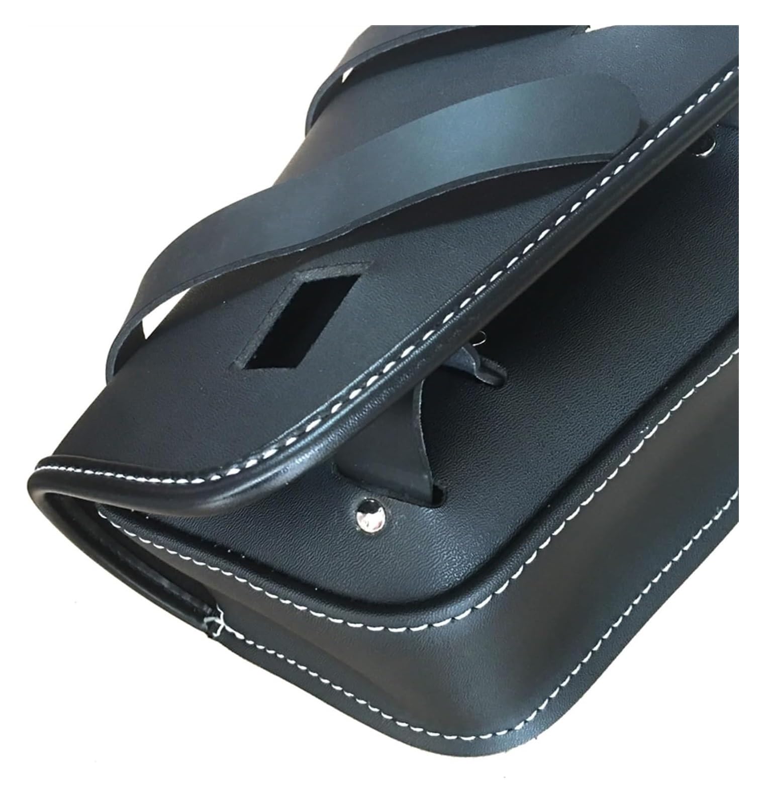 Bolsa Trasera para Motocicleta para H&Arley XL883 XL1200 Bolsas Sillín Laterales Bolsa Herramientas para Motocicleta Bolsas Sillín Motocicleta Bolsa Herramientas Almacenamiento