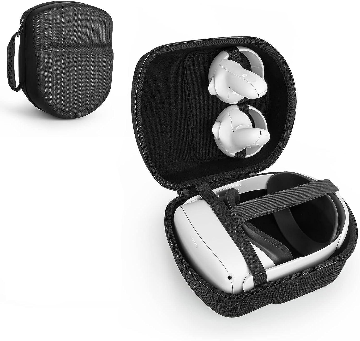 New World Storage Bag Case for Meta Quest 3,Quest 3S,Quest 2,Hard Carrying Case Compatible with Oculus Quest 3,Quest 3S,Quest 2 Elite Version VR Gaming Headset and for Touch Controllers Accessories-picture-30