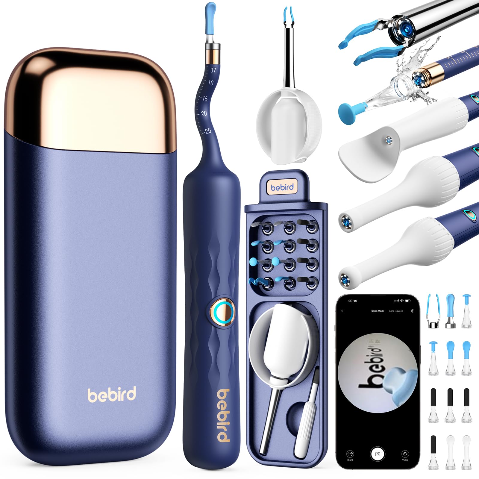 Amazon.co.jp: Bebird Earsight Plus みみかき カメラ【全世界累計500