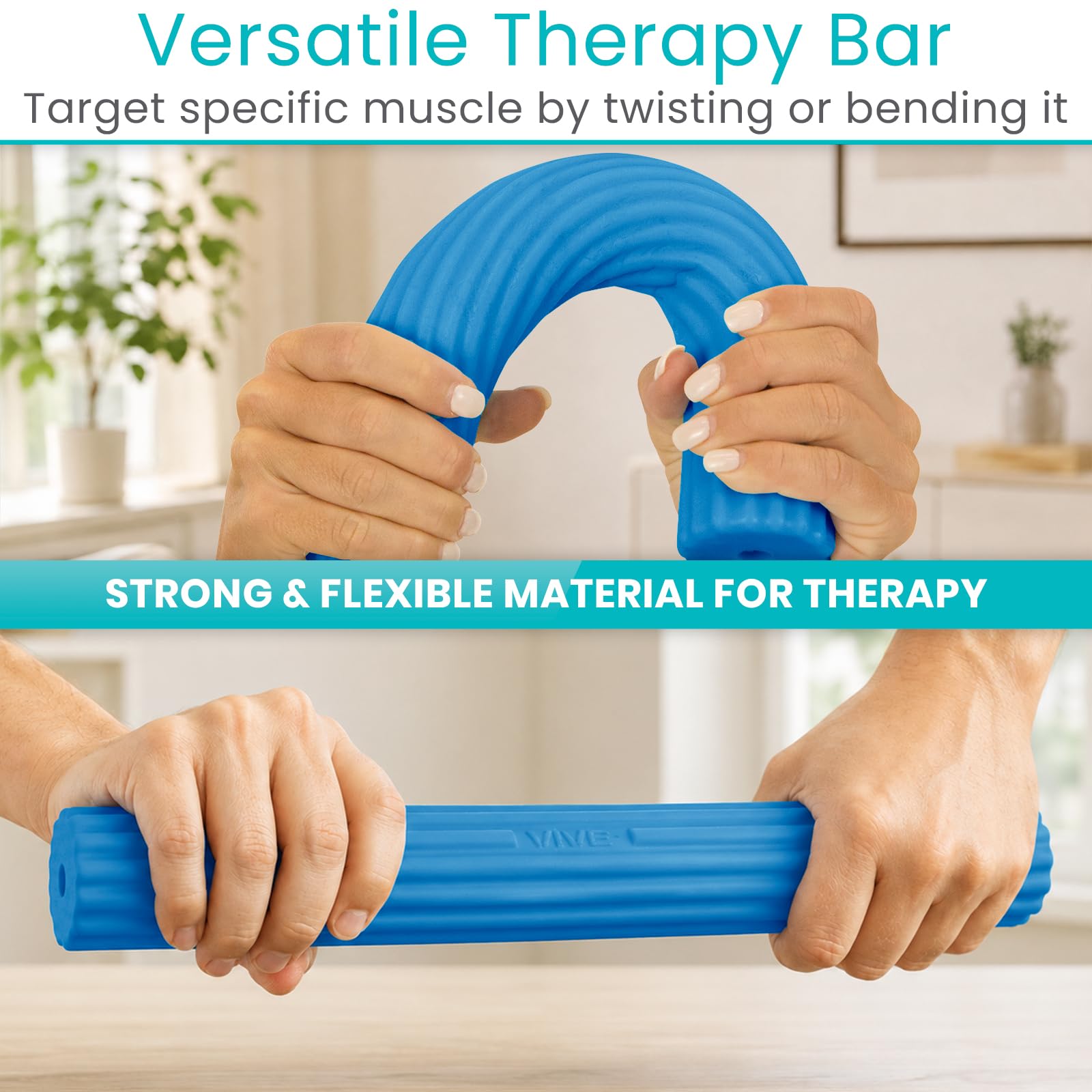 Vive Flex Therapy Bar for Tennis Elbow Relief (Medium) - Physical Therapy — Amazon image 6