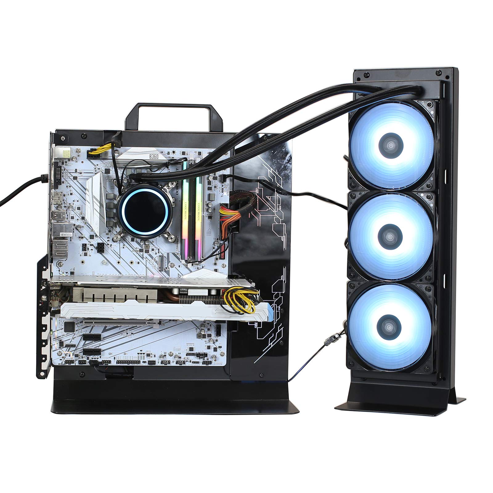 Soporte externo de refrigeración por agua para computadora ITX para funda portátil Cooler Radi