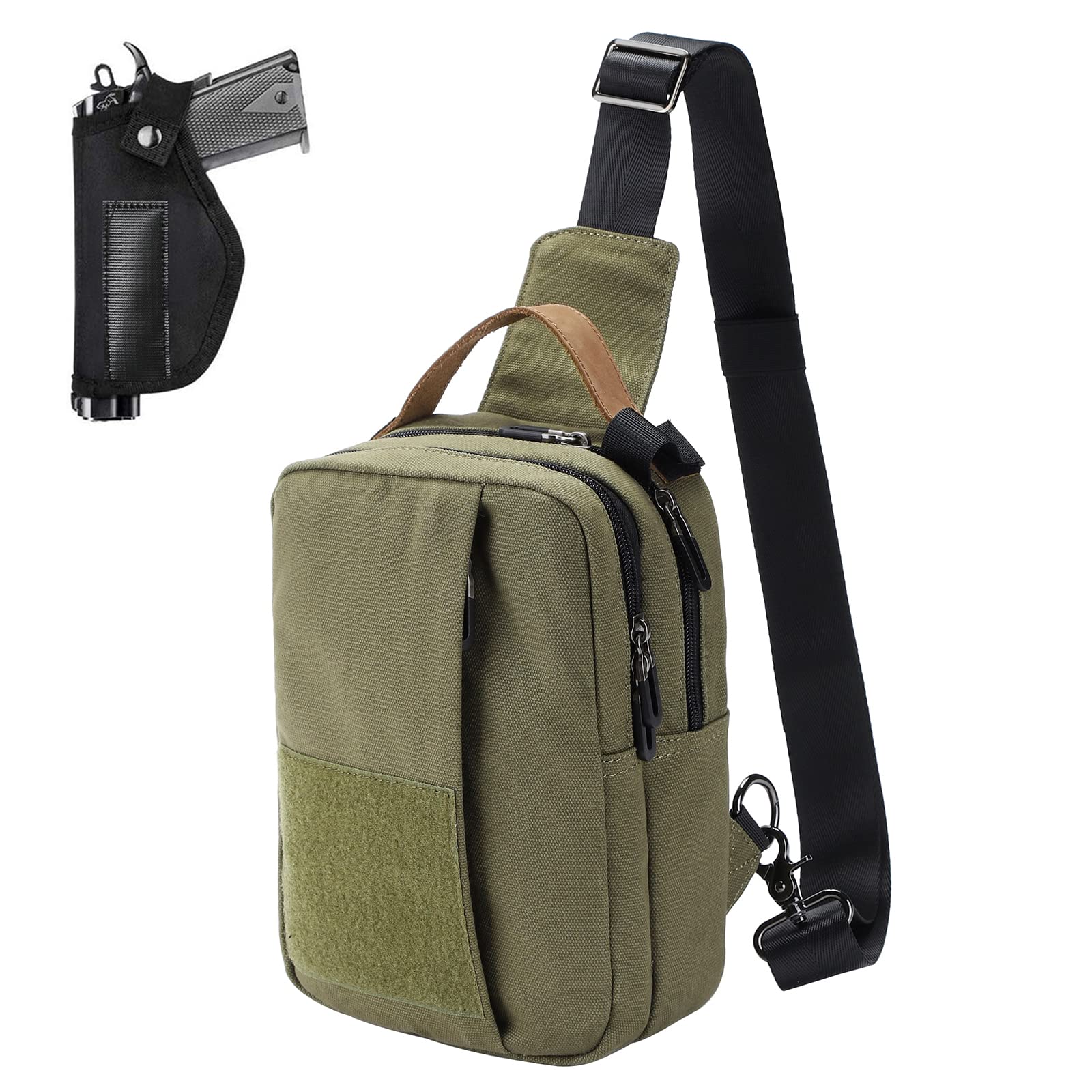 Buy INTINI Small Hand Concealed Carry Sling Bag Holster Style Crossbody