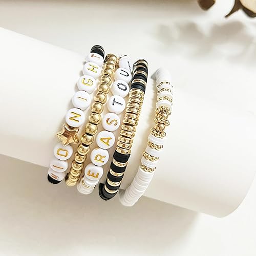 Vista 4 de Senfour Inspired Design Bracelet Gifts For Girls Boys Women Music Fans