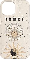 Vista 6 de Mystical Tarot Card Aesthetic Sun Moon Phases Yin Yang Space Case for iPhone 17