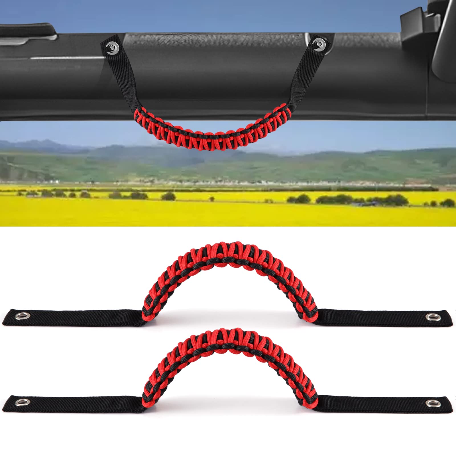 Buy Roll Bar Grab Handles for 2021 2022 Ford Bronco, 2022 2021 Ford